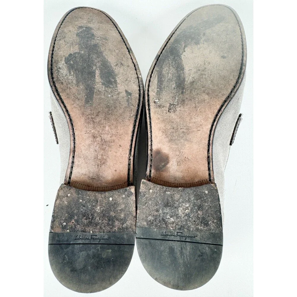 Salvatore Ferragamo suede upper